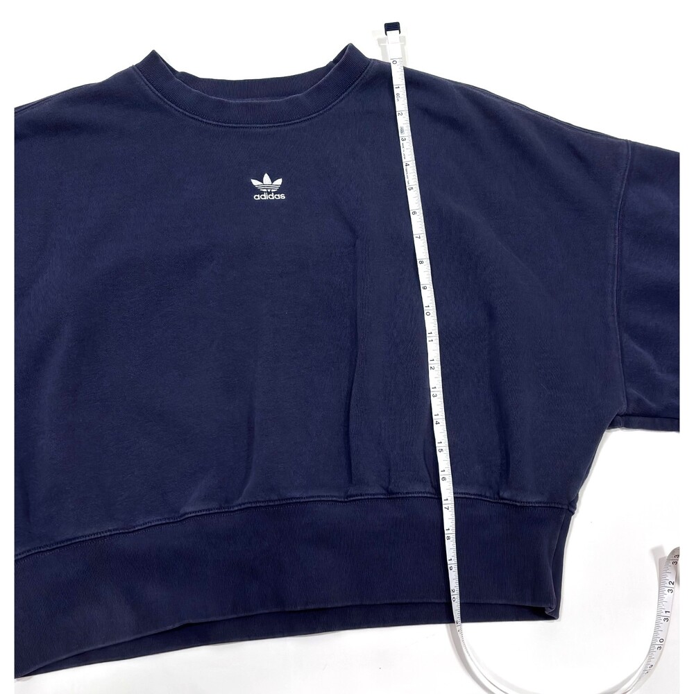 Adidas Adicolor Essentials Crew Neck Sweatshirt Center Logo - Size XS - Picture 6 of 6
